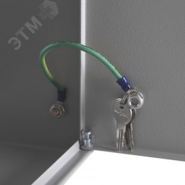 Щит с монтажной панелью ЩМП-03 350х300х155 IP31 металлический
