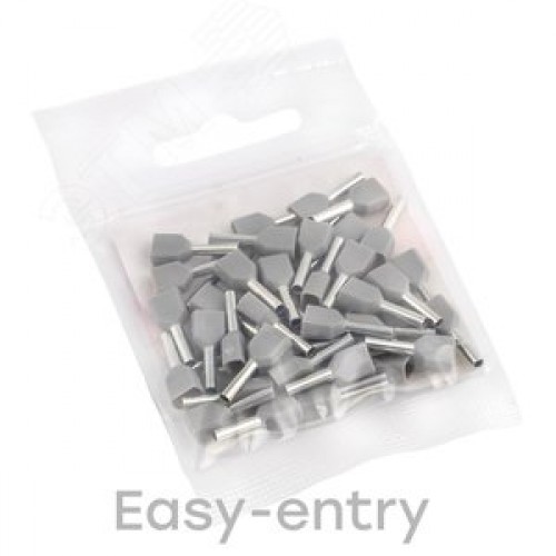 Наконечник штыревой втулочный изолированный НШвИ (2) 0.75-8 (50шт)