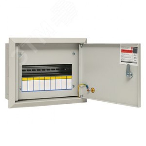 Щит распределительный встраиваемый ЩРв-9з IP31 260х340х120 с замком