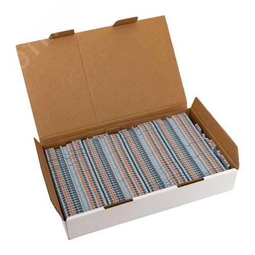 Клемма Push-in 1.5 мм2 3 вывода серая EKF