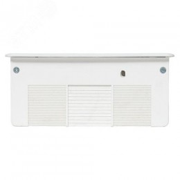 Встраиваемый настольный розеточный блок выдвижной, 8 модулей, белый, C-Line