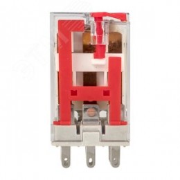 Реле промежуточное с кнопкой и мех. Индикацией RPAt 22/3 10A 230В AC AVERES