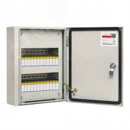 Щит распределительный навесной ЩРн-24з IP54 395х310х120 с замком