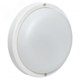 Светильник светодиодный ЖКХ круг ДПО-1400 с микроволновым датчиком движения 18Вт 6500K IP65 LUMA