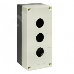 Корпус КП-103 на 3 кнопки белый