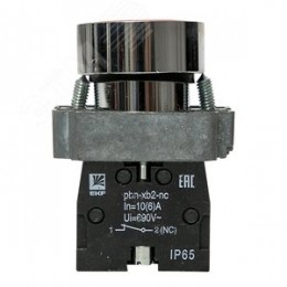 Кнопка BA42 красная NC IP65 PROxima