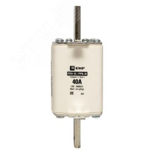 Вставка плавкая ППН-35 250/40А габарит 1