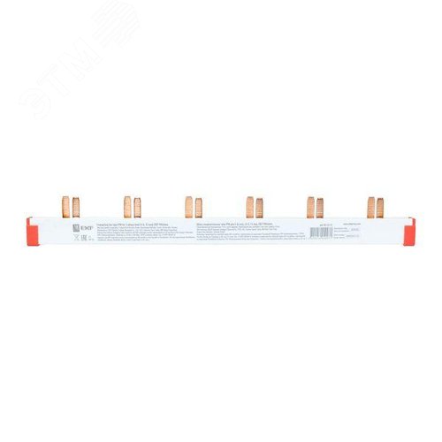 Шина соед. типа PIN для 2-п нагр. 63А 12 мод. EKF