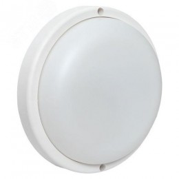 Светильник светодиодный ЖКХ круг ДПО-1400 с микроволновым датчиком движения 18Вт 4000K IP65 LUMA