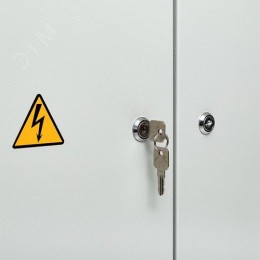 Щит учетно-распределительный навесной ЩРУн-3/30о IP31 двухдверный с окном 580х490х165