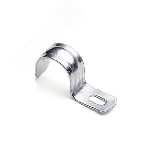 Скоба металлическая однолапковая d16-17мм  PROxima