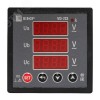 Вольтметр цифровой на панель 72х72 трехфазный PROxima