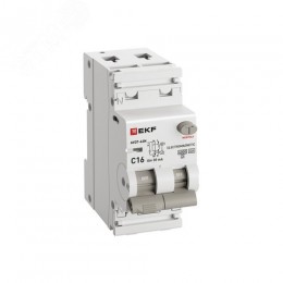 Выключатель автоматический дифференциального тока 1P+N (C) 30мА A эл-мех АВДТ-63N D63N26MA16C30 PROXIMA EKF