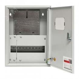 Щит учетно-распределительный навесной ЩУРн-1/12о IP31 с окном 400x300x140