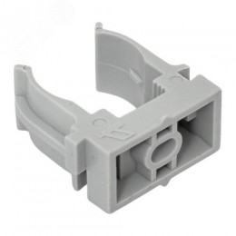 Крепеж-клипса для монтажного пистолета d20 мм серая -Plast