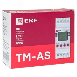 Таймер электронный астрономический одноканальный TM-AS EKF