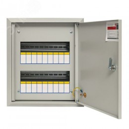 Щит распределительный встраиваемый ЩРв-18з IP31 390х340х120 с замком