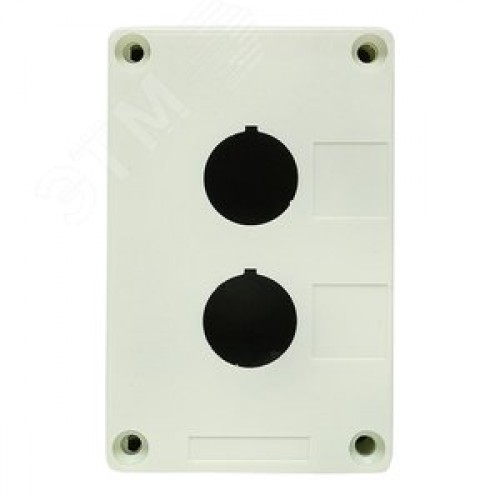 Корпус КП-102 на 2 кнопки белый