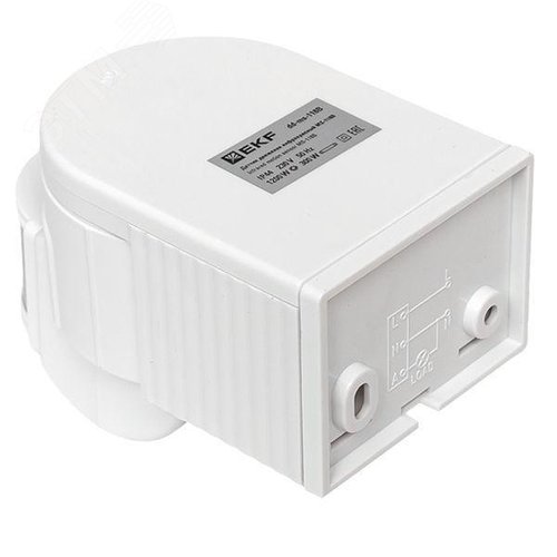 Датчик движения ИК настенный 1200Вт 180 градусов до 12 м IP44 MS-118B PROxima