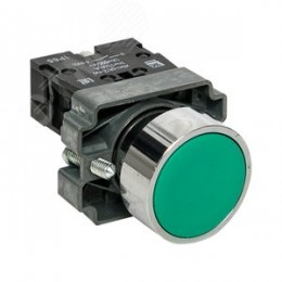 Кнопка BA31 зеленая NO IP65 PROxima