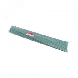 Трубка термоусаживаемая ТУТ нг 12/6 зеленая в отрезках по 1м PROxima