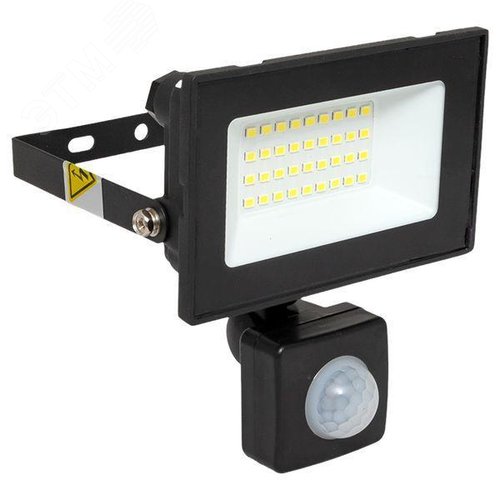 Прожектор светодиодный СДО-3003 с инфракрасным датчиком движения 30 Вт 6500К IP54 LUMA