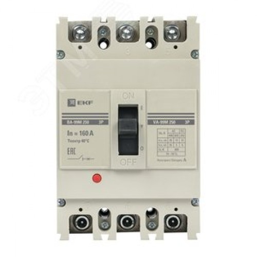 Выключатель автоматический ВА-99М 250/160А 3P 35кА PROxima