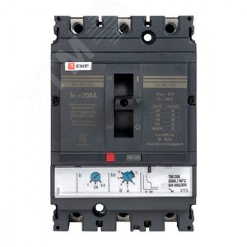Выключатель автоматический 99С 250/200А 3 фазы 45кА