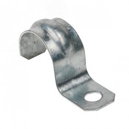 Скоба металлическая однолапковая d19-20мм  PROxima