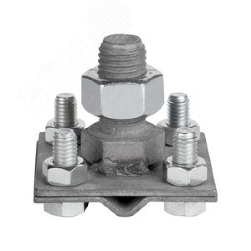 Зажим прута на штыре пластина 56х56 мм HZ PROxima