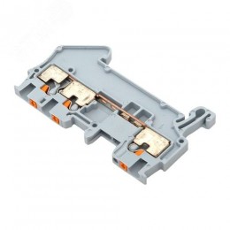 Клемма Push-in 1.5 мм2 3 вывода серая EKF