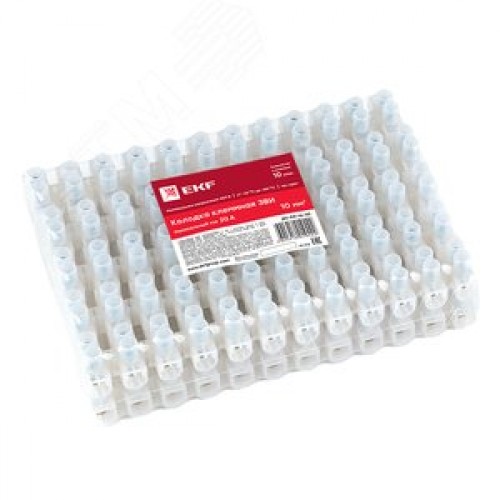 Колодка клеммная полиэтилен 2,5-10(16) мм2 30А 12 секций EKF