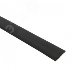 Термоусаживаемая трубка ТУТк с клеевым слоем нг 30/10 черная в отрезках по 1м PROxima