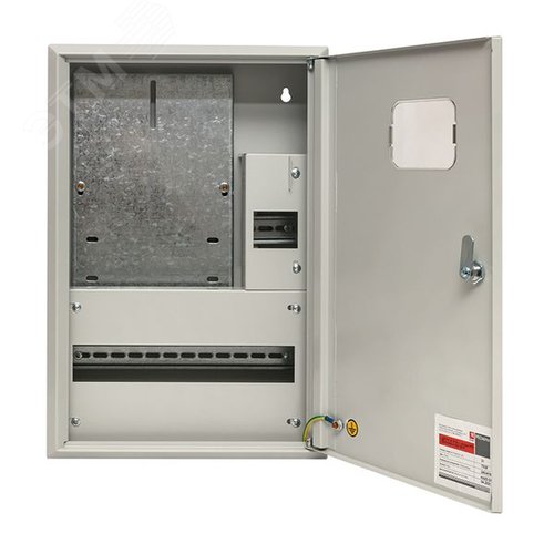 Щит учетно-распределительный навесной ЩУРн 3/18 с окном IP31 500х340х120 под электросчетчик