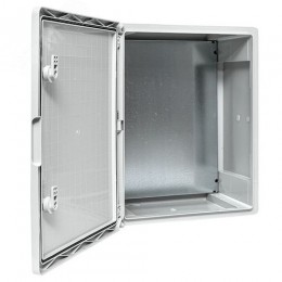 Бокс пластиковый с монтажной платой 500х400х240 мм IP65 PROxima