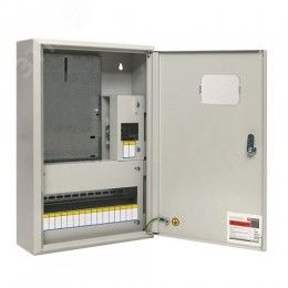 Щит учетно-распределительный навесной ЩУРн 3/18 с окном IP31 500х340х120 под электросчетчик