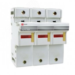 Предохранитель-разъединитель для ПВЦ 10x38 3P (с индикацией)