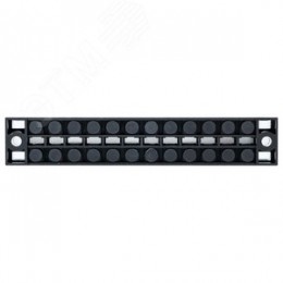 Терминал клеммный TB-2512 до 2.5мм2 25A 12 клеммных пар