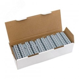 Клемма проходная винтовая UT 6 мм2 серая EKF