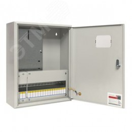 Щит учетно-распределительный навесной ЩУРн-3/18 с окном IP31