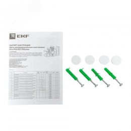 Щит слаботочный навесной Unix прозрачная дверь 3 габарит IP41 EKF PROxima