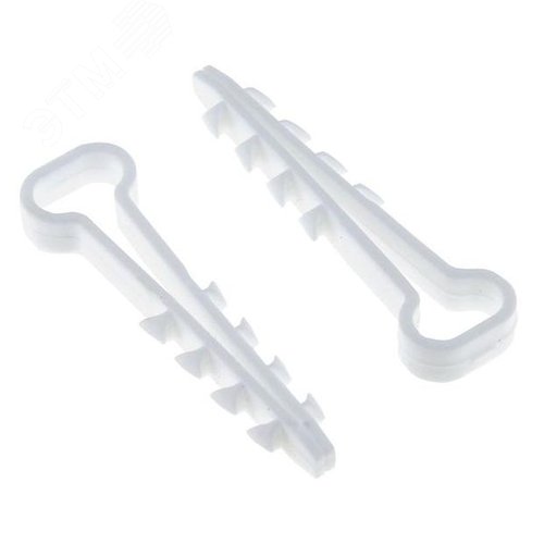 Дюбель-хомут 5х10 белый (100шт)
