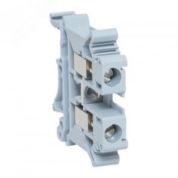 Клемма проходная винтовая UT 6 мм2 серая EKF