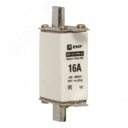 Вставка плавкая ППН-33 100/16А габарит 00С