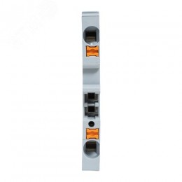 Клемма проходная Push-in 4 мм2 серая EKF