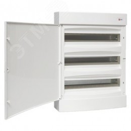 Щит распределительный навесной Unix белая дверь 3х18 модулей IP41 EKF PROxima