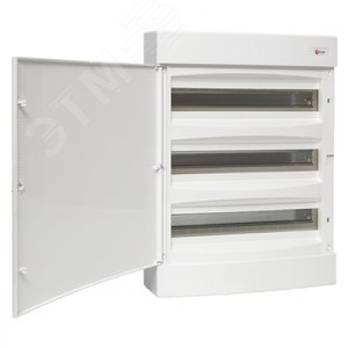 Щит распределительный навесной Unix белая дверь 3х18 модулей IP41 EKF PROxima