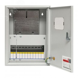 Щит учетно-распределительный навесной ЩУРн-1/12о IP31 с окном 400x300x140