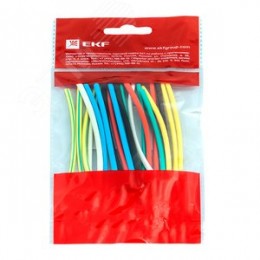 Трубка термоусаживаемая ТУТ нг 4/2 (7 цветов по 3шт) 100мм PROxima