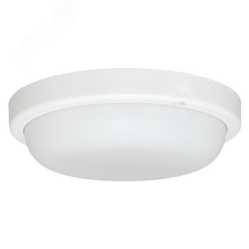 Светильник светодиодный ЖКХ круг ДПО-1400 с микроволновым датчиком движения 18Вт 4000K IP65 LUMA